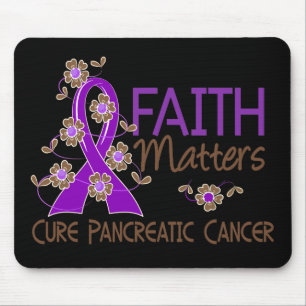 Faith Matters 3 Pancreatic Cancer Mouse Pad