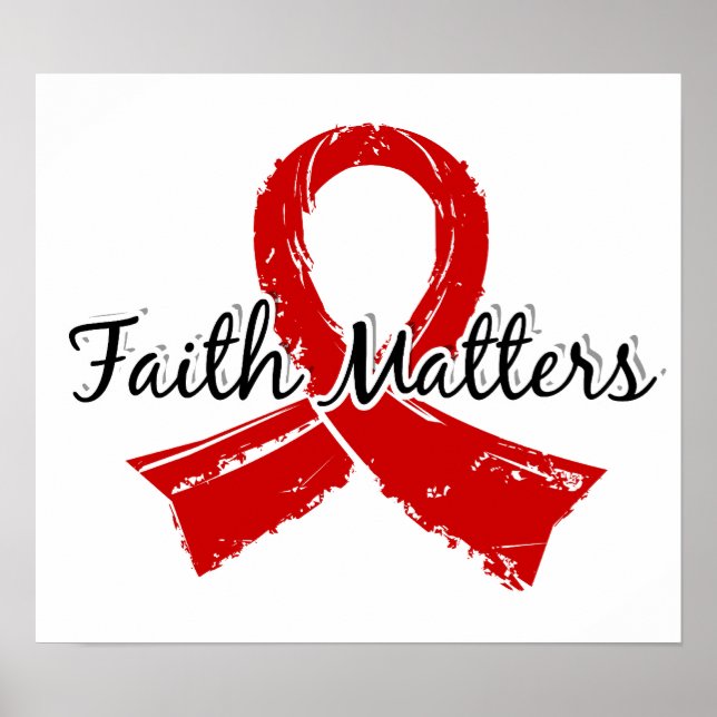 Faith Matters 5 Blood Cancer Poster (Front)