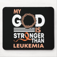Faith My God Is Stronger Than Leukemia Awareness R