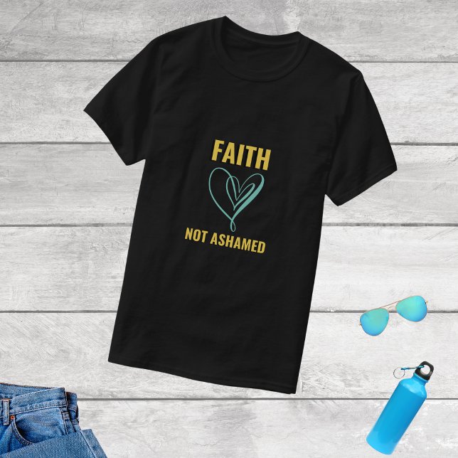 Faith Not Ashamed of the Gospel T-Shirt (Creator Uploaded)
