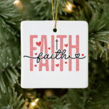 Faith Ornament