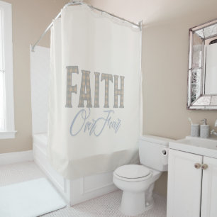Faith Over Fear Christian Typography Design