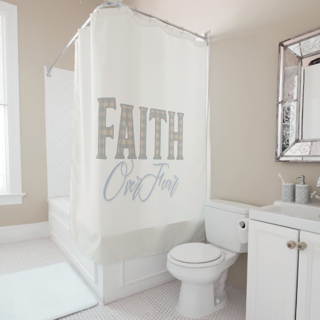 Faith Over Fear Christian Typography Design (In Situ)