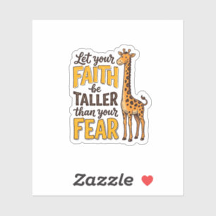 Faith Over Fear Giraffe Vintage Christian Shirt De