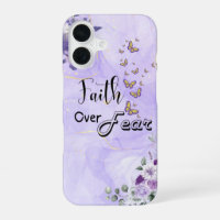 Faith Over Fear – Inspirational Bible Verse iPhone