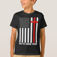 Faith Over Fear Jesus Christian Cross God Faith Bi