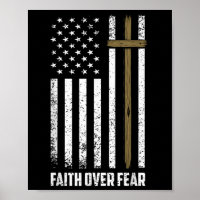 Faith Over Fear Jesus Christian Cross God Faith Us