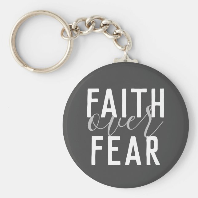 FAITH OVER FEAR | KEYCHAIN (Front)