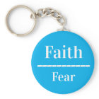 Faith over Fear keychain