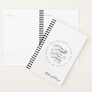 Faith Over Fear Personalized Bible Verse Planner