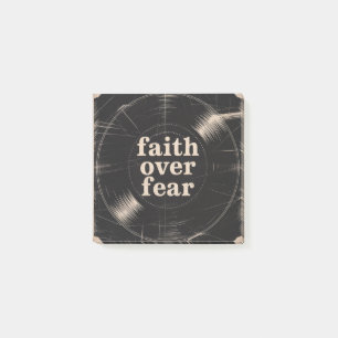 Faith Over Fear Post-it Notes