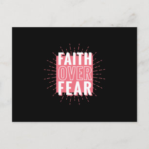Faith Over Fear Postcard