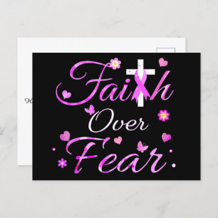 Faith Over Fear Postcard