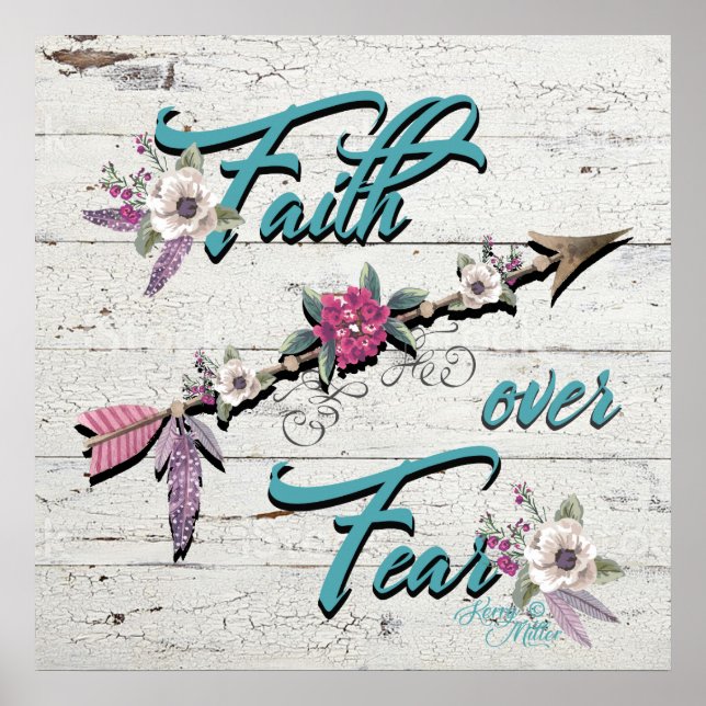 Faith Over Fear Poster (Front)