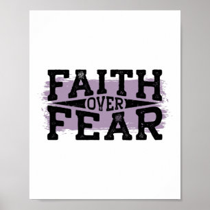Faith Over Fear Poster