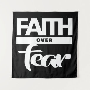 Faith Over Fear  Tapestry