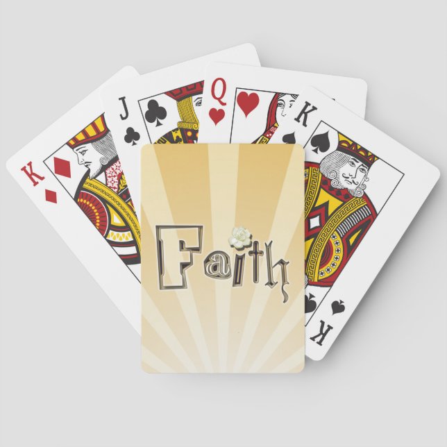FAITH PLAYING CARDS (Back)