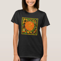 Faith Pretty Orange Yellow Floral Bumblebee Irelyn