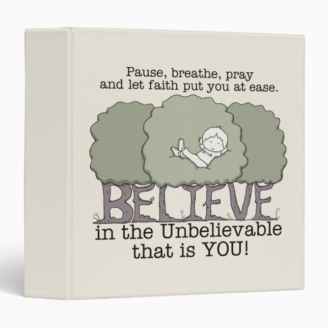 Faith Put You at Ease Binder (Front/Spine)