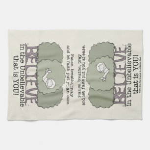 Faith Put You at Ease Kitchen Towel