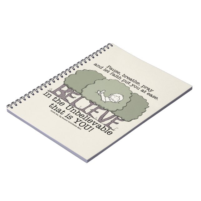 Faith Put You at Ease Notebook (Left Side)