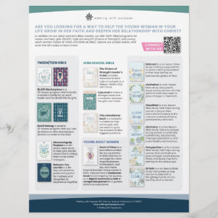 Faith Resources for Girls and Young Women Flyer