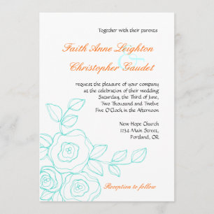 Faith Rose - Wedding Invitation