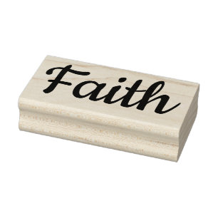 Faith Rubber Stamp