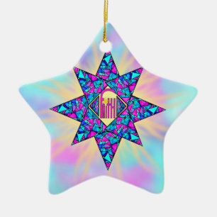 Faith ~ Star Ceramic Ornament