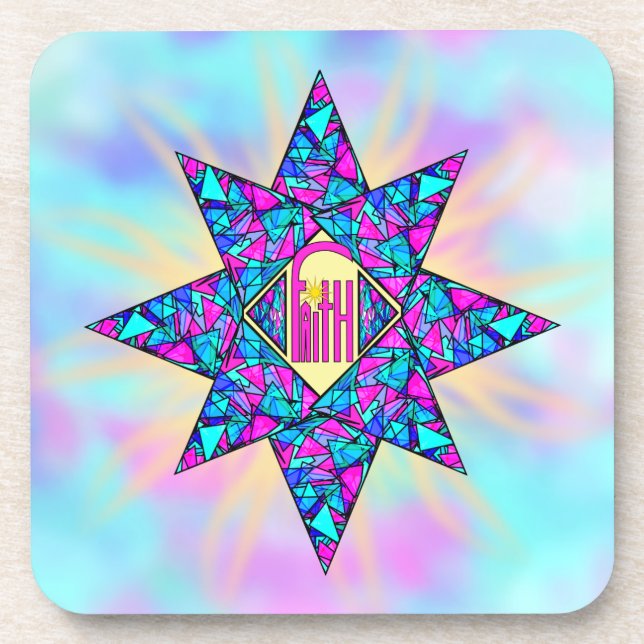 Faith ~ Star Coaster (Front)