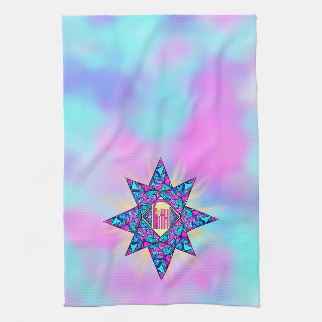 Faith ~ Star Kitchen Towel (Vertical)