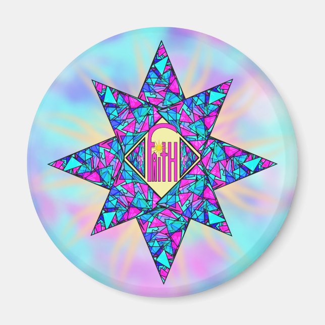 Faith ~ Star Magnet (Front)