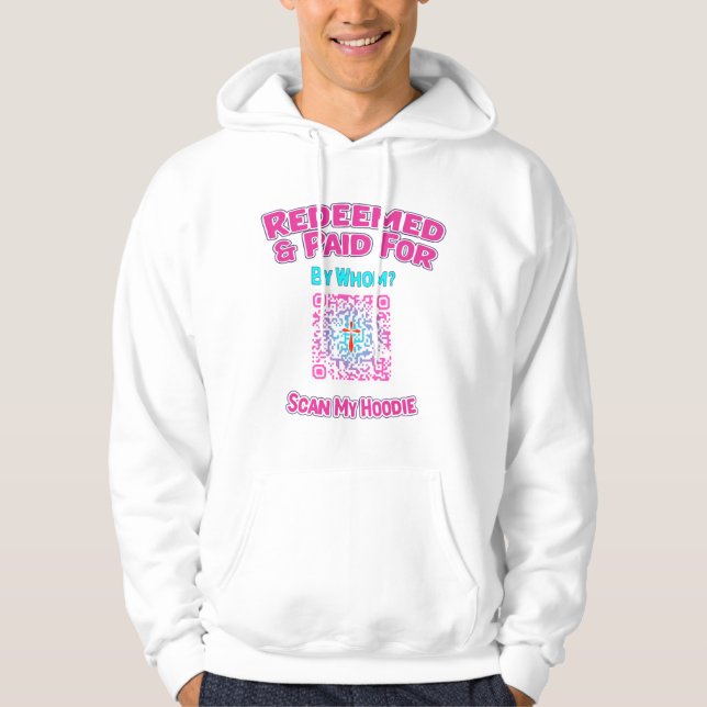 Faith Statement Shirt with QR Code Gospel Link (Front)