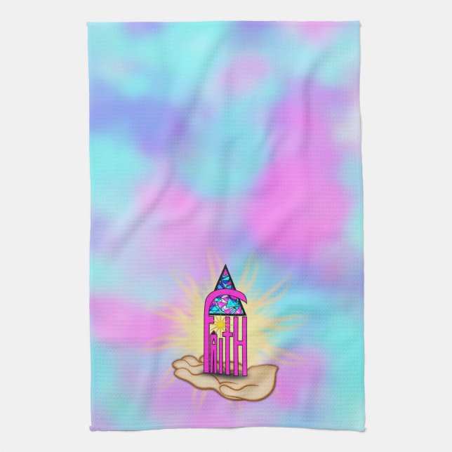 Faith ~ Steeple Kitchen Towel (Vertical)