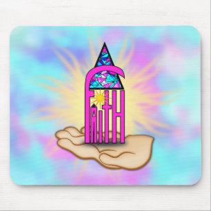Faith ~ Steeple Mouse Pad