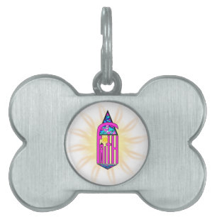 Faith ~ Steeple Pet ID Tag