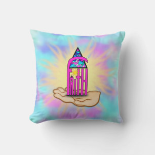 Faith ~ Steeple Throw Pillow