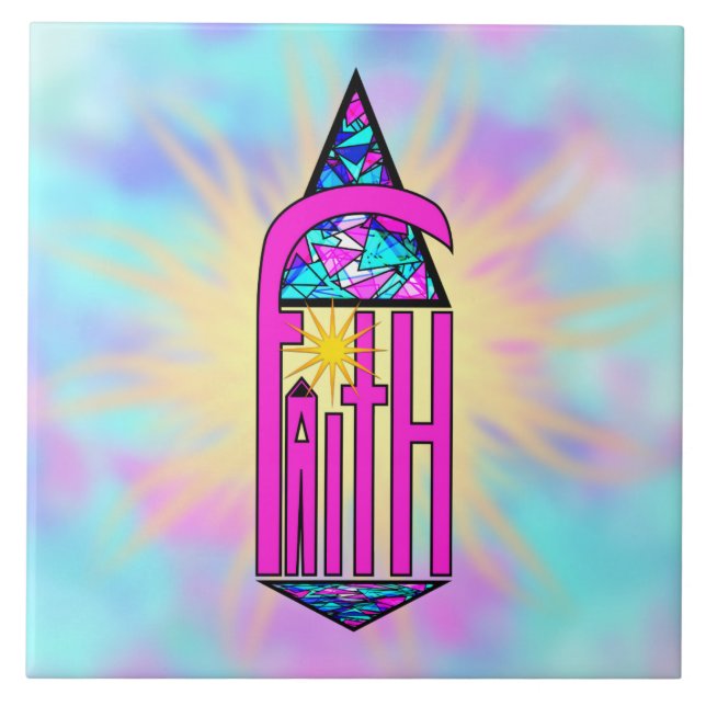 Faith ~ Steeple Tile (Front)