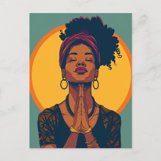 FAITH STEPS POSTCARD (Front)