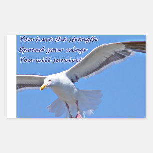 Faith & Strength_ Sticker