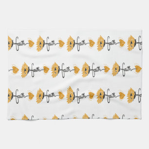 Faith Sunflower Kitchen Towel