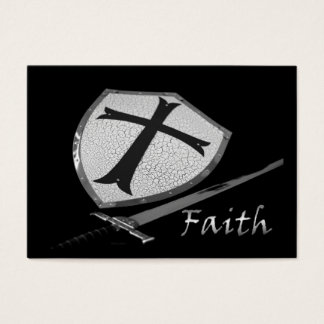 faith sword shield with Psalm 91 verses