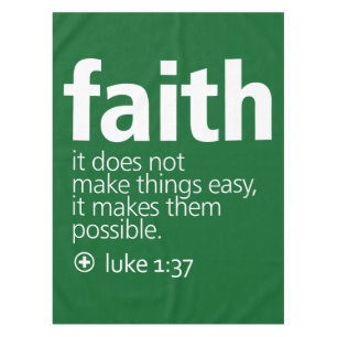 Faith Tablecloth