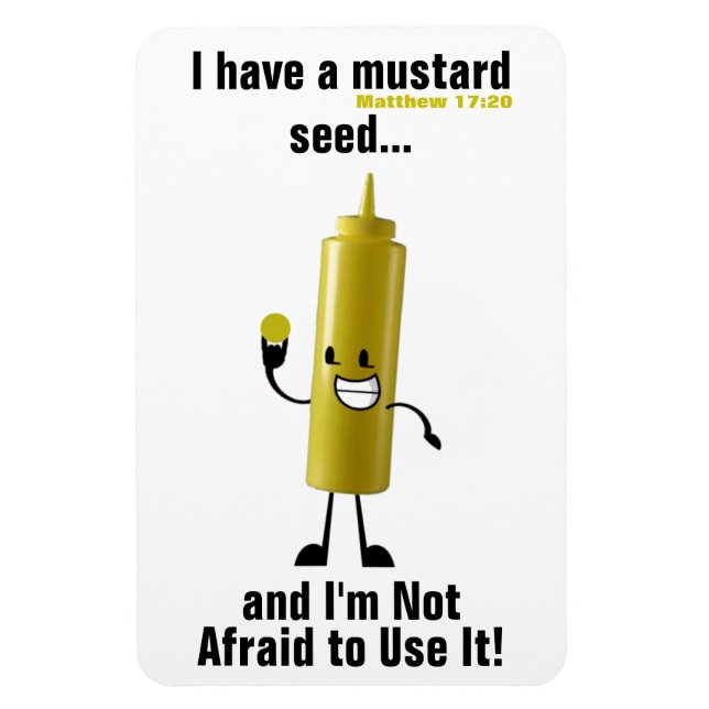 Faith - Taille : 4 po x 6 po Magnet (Vertical)