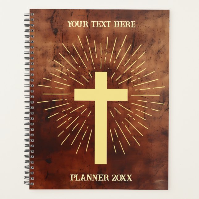 Faith Template Planner Personalize All Text (Front)