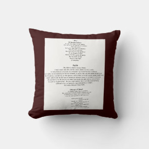 Faith Throw Pillow
