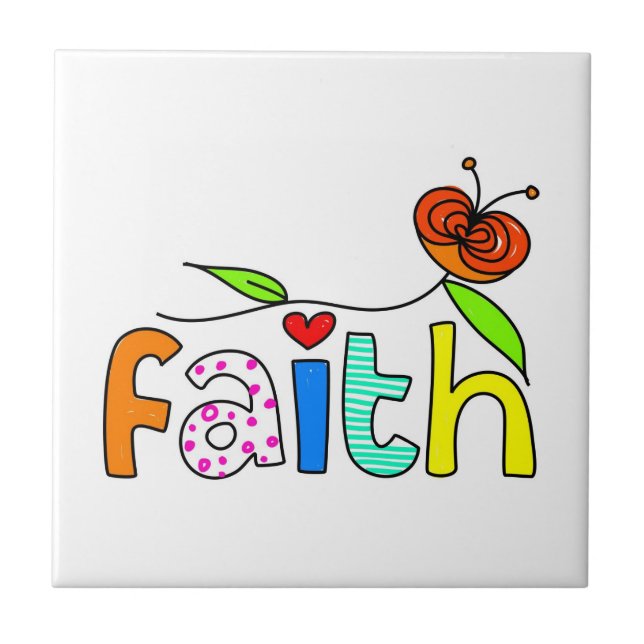 Faith Tile (Front)