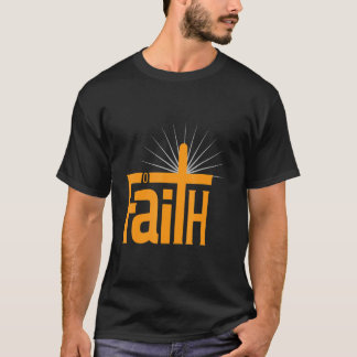 Faith Trust Cross Bible Verse Christian 1 T-Shirt