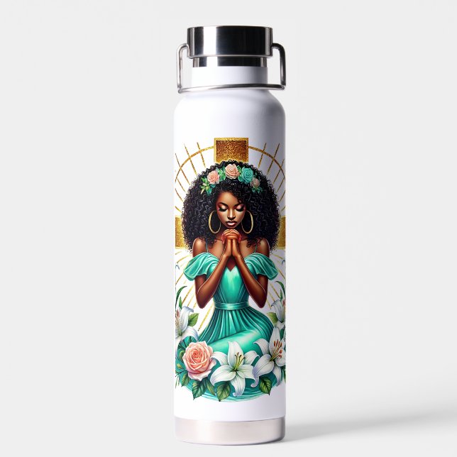 Faith Waterbottle Water Bottle (Back)