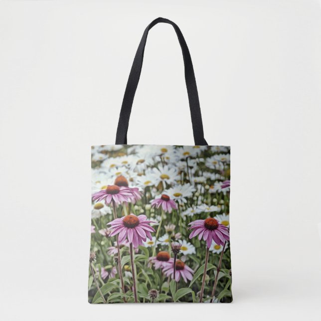 Faith Wildflower Tote with Scripture (Front)
